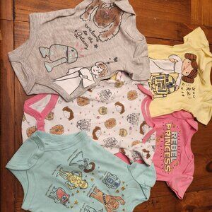 Baby Girl Star War Princess bundle 0-6months